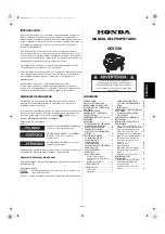 Предварительный просмотр 73 страницы Honda GCV530 Owner'S Manual