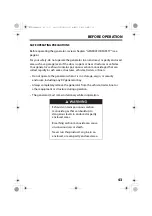 Preview for 45 page of Honda Generator EB6500X Owner'S Manual