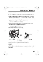 Preview for 69 page of Honda Generator EB6500X Owner'S Manual