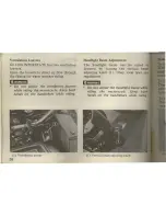 Предварительный просмотр 30 страницы Honda GL1100 1982 Owner'S Manual