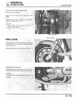 Предварительный просмотр 62 страницы Honda GL1200A Shop Manual