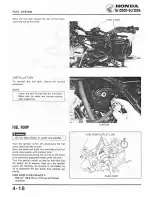 Предварительный просмотр 89 страницы Honda GL1200A Shop Manual