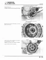 Предварительный просмотр 158 страницы Honda GL1200A Shop Manual