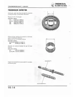 Предварительный просмотр 193 страницы Honda GL1200A Shop Manual