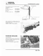 Предварительный просмотр 198 страницы Honda GL1200A Shop Manual