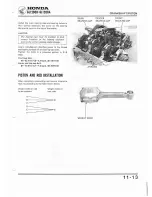 Preview for 220 page of Honda GL1200A Shop Manual