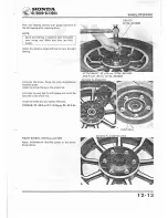 Предварительный просмотр 237 страницы Honda GL1200A Shop Manual