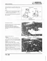 Предварительный просмотр 250 страницы Honda GL1200A Shop Manual