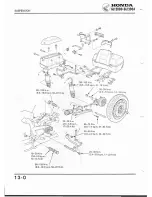 Предварительный просмотр 252 страницы Honda GL1200A Shop Manual