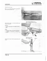 Предварительный просмотр 256 страницы Honda GL1200A Shop Manual