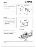 Предварительный просмотр 260 страницы Honda GL1200A Shop Manual