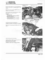 Предварительный просмотр 269 страницы Honda GL1200A Shop Manual