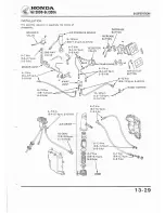 Предварительный просмотр 281 страницы Honda GL1200A Shop Manual