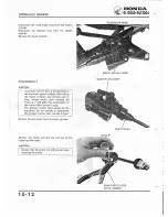 Preview for 318 page of Honda GL1200A Shop Manual