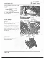 Предварительный просмотр 322 страницы Honda GL1200A Shop Manual