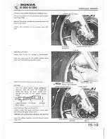 Preview for 325 page of Honda GL1200A Shop Manual