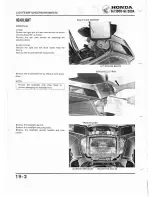 Preview for 355 page of Honda GL1200A Shop Manual