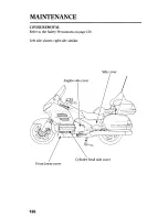 Предварительный просмотр 146 страницы Honda GL1800A Owner'S Manual