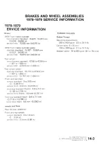 Preview for 237 page of Honda GoldWing GL1000 1975 Shop Manual