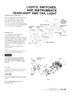 Preview for 303 page of Honda GoldWing GL1000 1975 Shop Manual