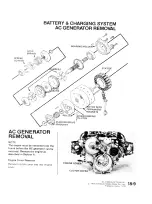 Предварительный просмотр 321 страницы Honda GoldWing GL1000 1975 Shop Manual