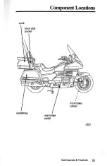 Предварительный просмотр 18 страницы Honda GoldWing GL1500 2000 Owner'S Manual