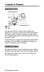 Предварительный просмотр 25 страницы Honda GoldWing GL1500 2000 Owner'S Manual