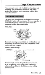 Предварительный просмотр 44 страницы Honda GoldWing GL1500 2000 Owner'S Manual