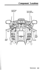 Предварительный просмотр 110 страницы Honda GoldWing GL1500 2000 Owner'S Manual