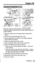 Предварительный просмотр 116 страницы Honda GoldWing GL1500 2000 Owner'S Manual