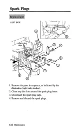 Предварительный просмотр 129 страницы Honda GoldWing GL1500 2000 Owner'S Manual