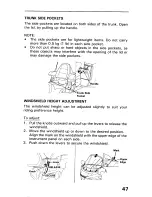 Preview for 57 page of Honda GOLDWING GL1500 Owner'S Manual