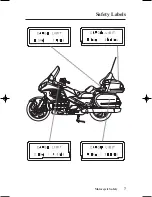 Preview for 13 page of Honda GOLDWING GL1800 Owner'S Manual