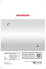 Preview for 48 page of Honda GX 80 Owner'S Manual