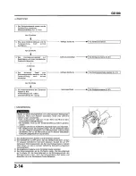 Preview for 64 page of Honda GX100 Workshop Manual