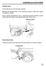 Preview for 14 page of Honda GX120 Owner'S Manual