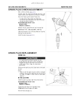 Предварительный просмотр 88 страницы Honda GX120UT2 Service Manual