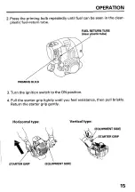 Предварительный просмотр 18 страницы Honda GX22 Owner'S Manual