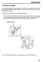 Предварительный просмотр 20 страницы Honda GX22 Owner'S Manual