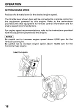 Предварительный просмотр 21 страницы Honda GX22 Owner'S Manual