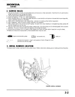 Preview for 19 page of Honda GXH50 Workshop Manual