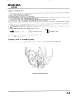 Preview for 21 page of Honda GXH50 Workshop Manual