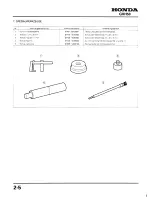 Preview for 36 page of Honda GXH50 Workshop Manual