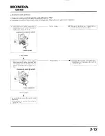 Preview for 71 page of Honda GXH50 Workshop Manual