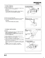 Preview for 116 page of Honda GXH50 Workshop Manual