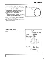 Preview for 126 page of Honda GXH50 Workshop Manual