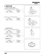 Preview for 130 page of Honda GXH50 Workshop Manual