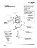 Preview for 142 page of Honda GXH50 Workshop Manual