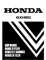 Preview for 156 page of Honda GXH50 Workshop Manual