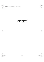 Preview for 32 page of Honda GXR120 Owner'S Manual